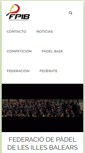 Mobile Screenshot of fpadelib.es